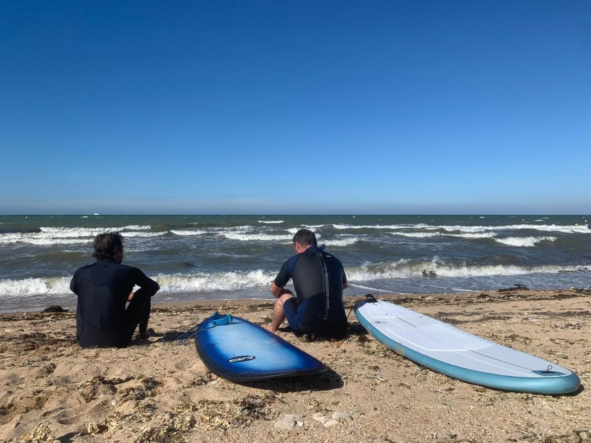 A Casa Mia Plage Hermanville-sur-Mer Esterno foto